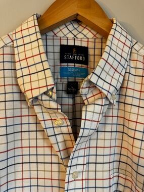 Stafford Tailored Oxford Dress Shirt